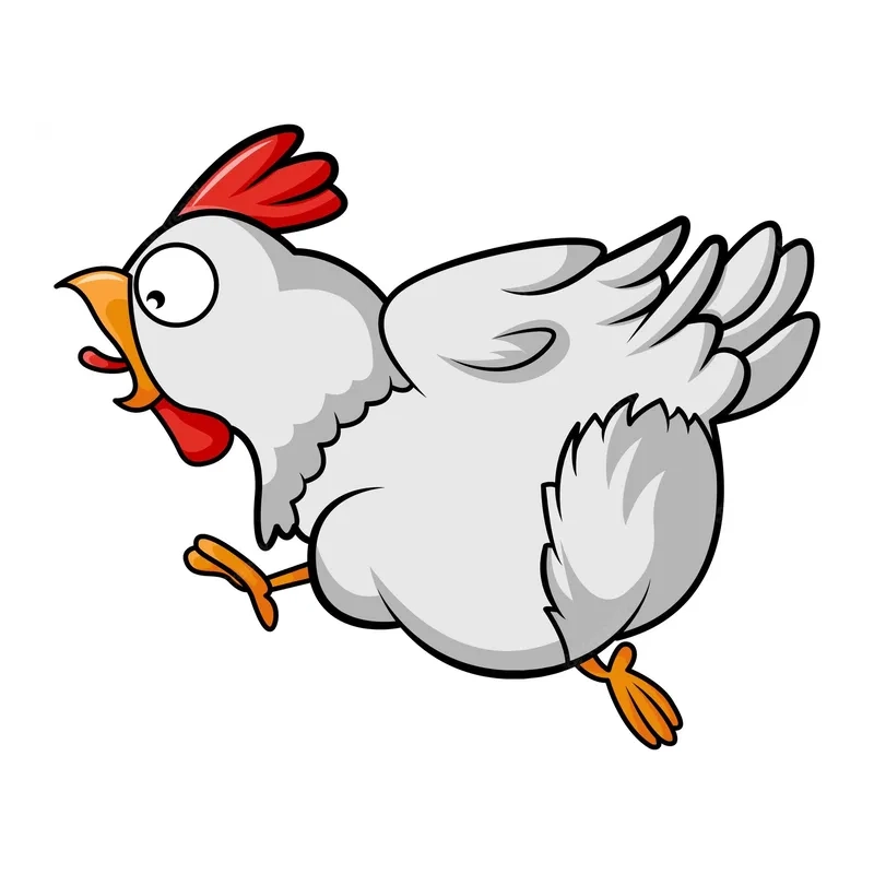 Bộ sưu tập con gà chibi phong cách hoạt hình cực ngộ nghĩnh