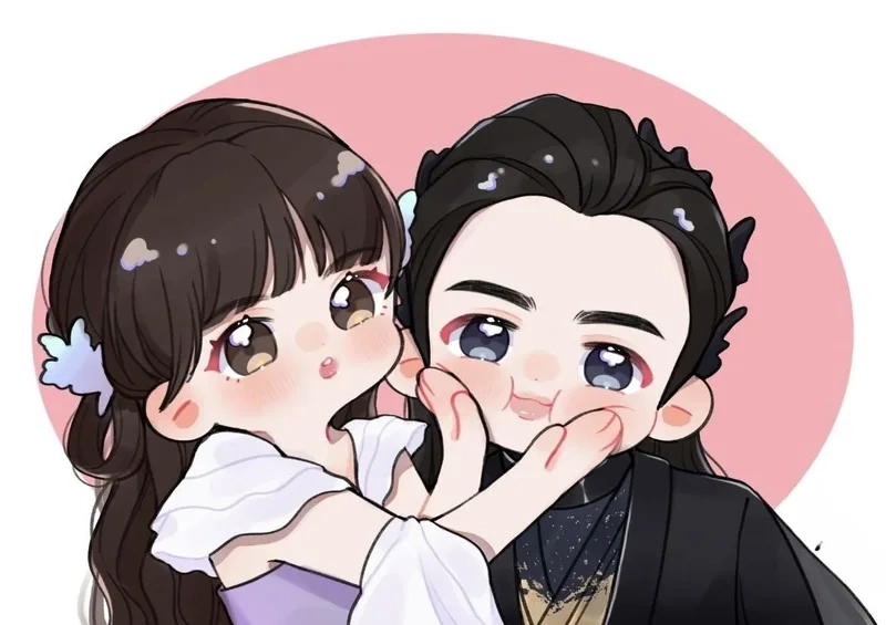 Ảnh hình chibi cute cặp đẹp tinh tế cho bộ sưu tập của bạn