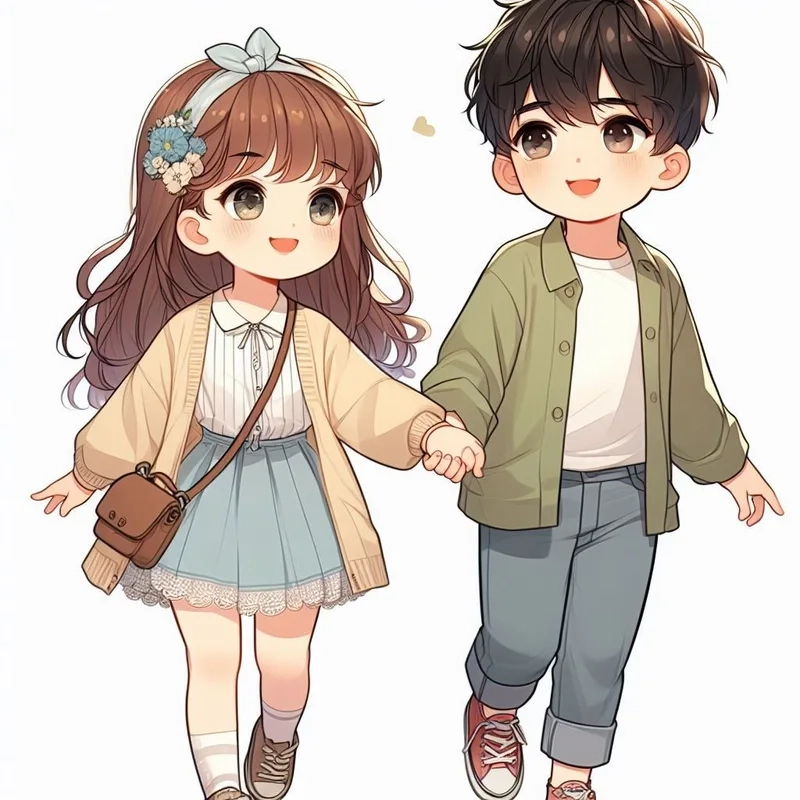 Cùng ngắm nhìn hình chibi cặp đầy sáng tạo siêu ấn tượng