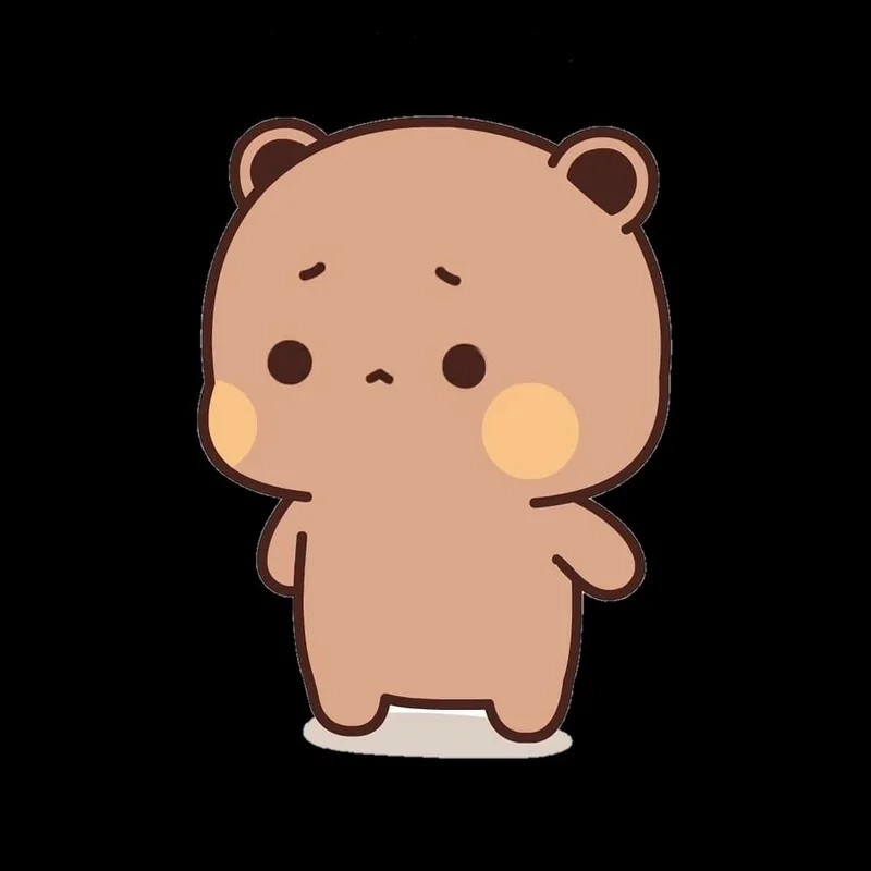 Tải về loạt gấu cute chibi cực xinh cho màn hình điện thoại