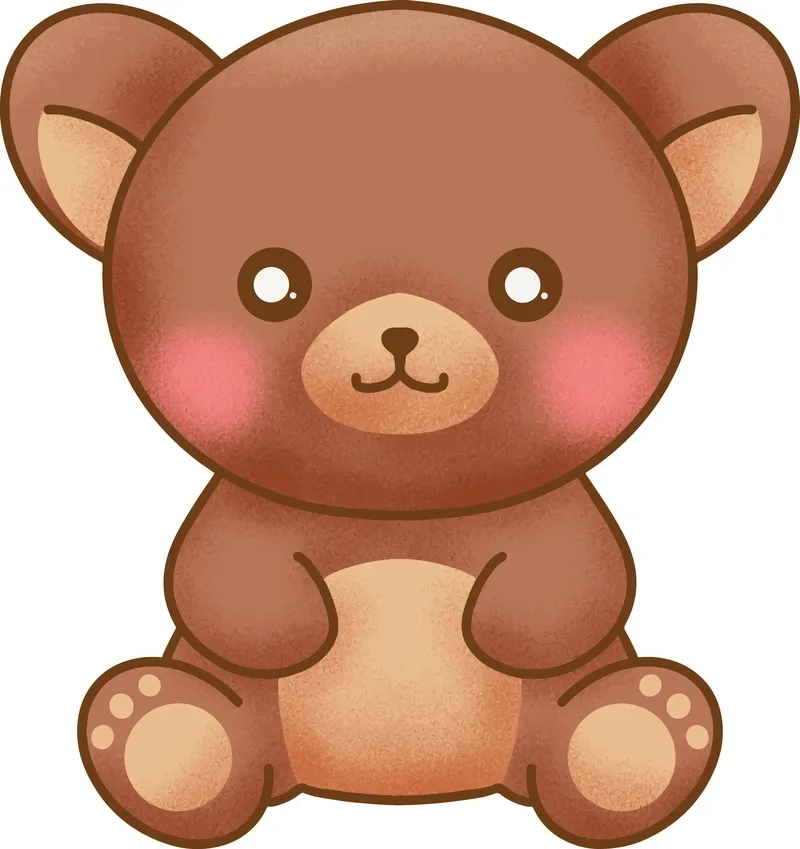 BST hình gấu chibi hot trend đang được nhiều bạn trẻ săn lùng