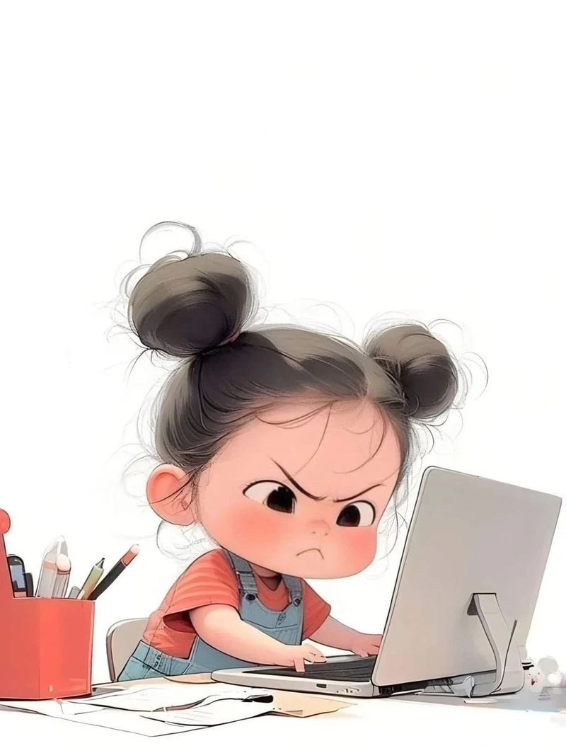 Tổng hợp chibi giận dữ nhìn đáng yêu không tưởng