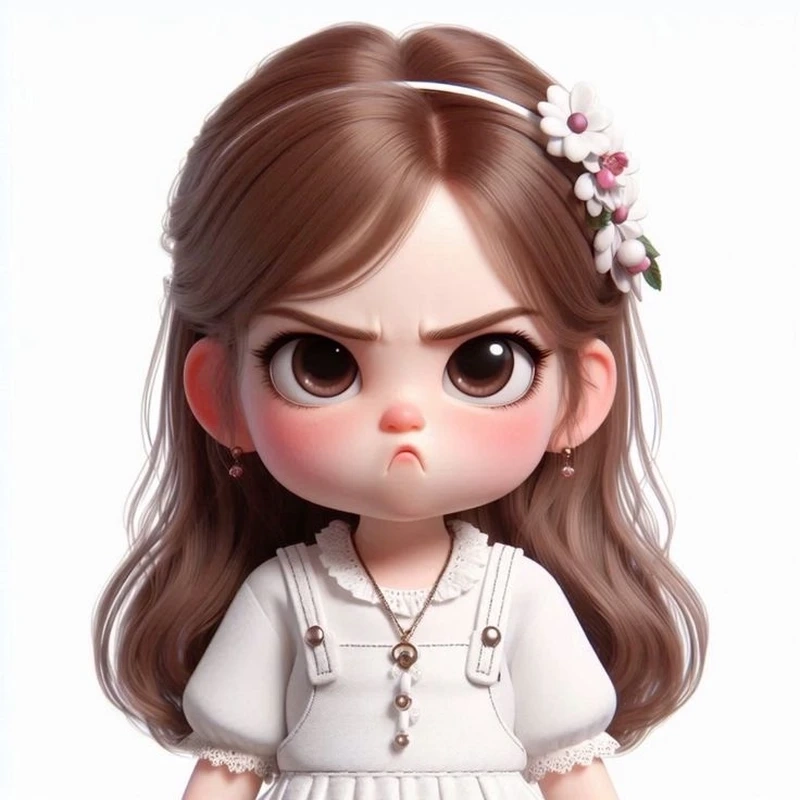 BST chibi giận dỗi đáng yêu khiến ai cũng phải mỉm cười