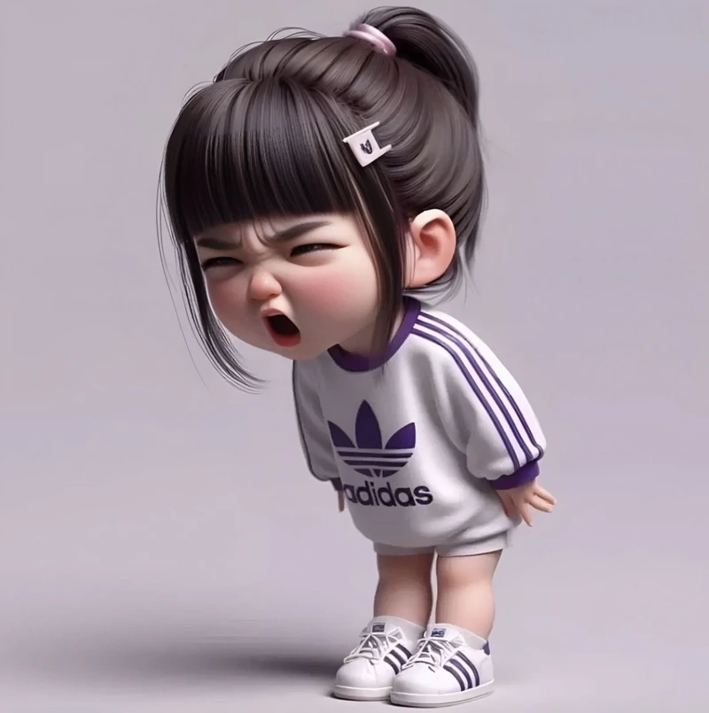 Bộ hình chibi tức giận cực chất cho tín đồ yêu phong cách chibi