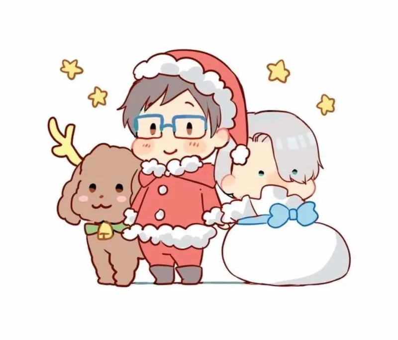 Không thể bỏ lỡ bộ sưu tập giáng sinh chibi lung linh và đáng yêu