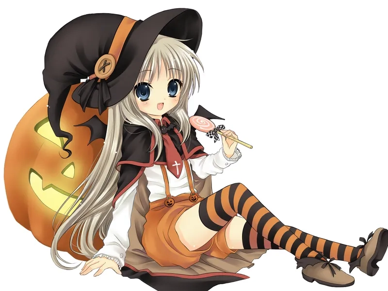 Bộ sưu tập hình ảnh halloween chibi khiến ai cũng tan chảy