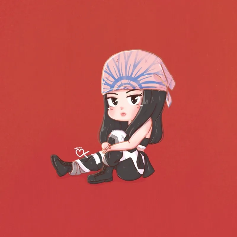 Tuyển chọn hình jisoo chibi cute đẹp lung linh cho bạn