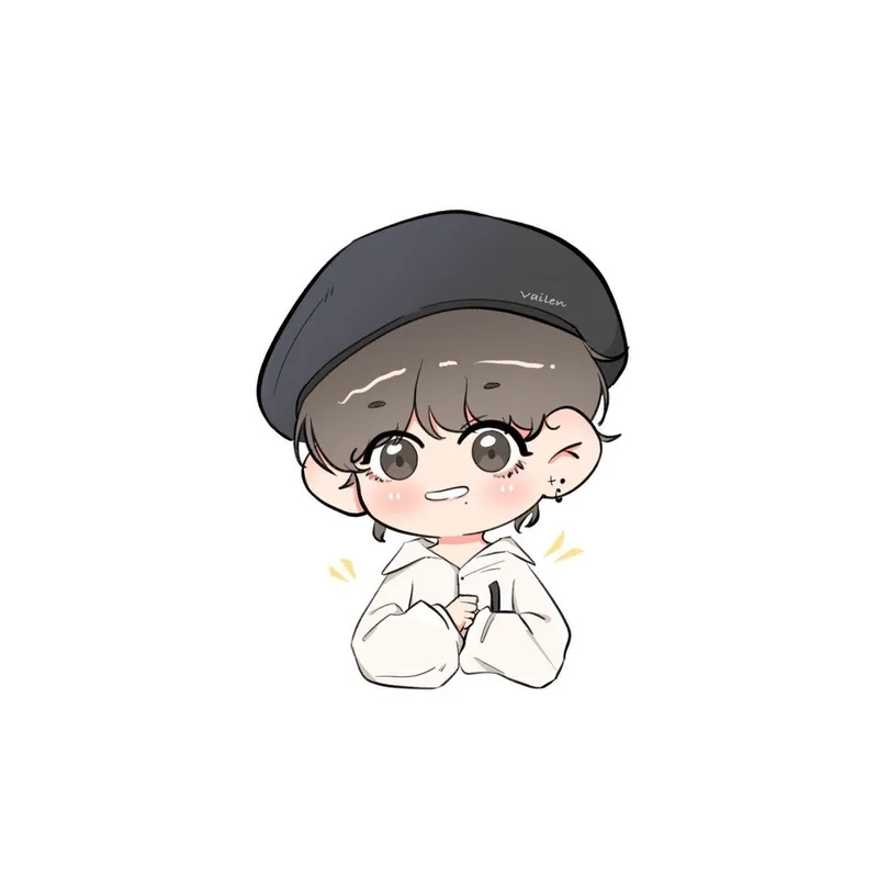 Tổng hợp chibi jungkook bts dễ thương vạn người mê