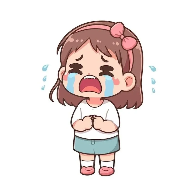 Bộ sưu tập ảnh chibi khóc cute khiến tim bạn tan chảy từng khung hình