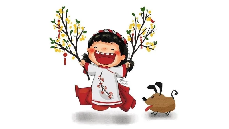 Tỏa sáng đầu năm với chibi lễ hội tết đầy năng lượng