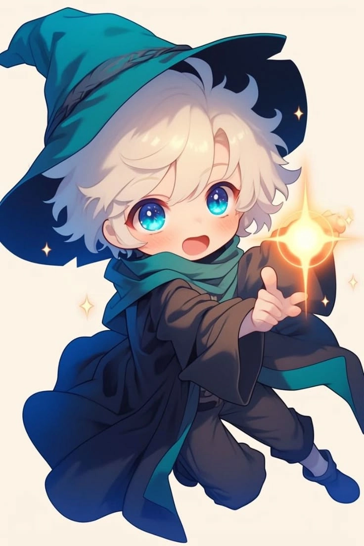Bộ sưu tập vẽ chibi ma thuật đẹp mê hồn cho fan anime