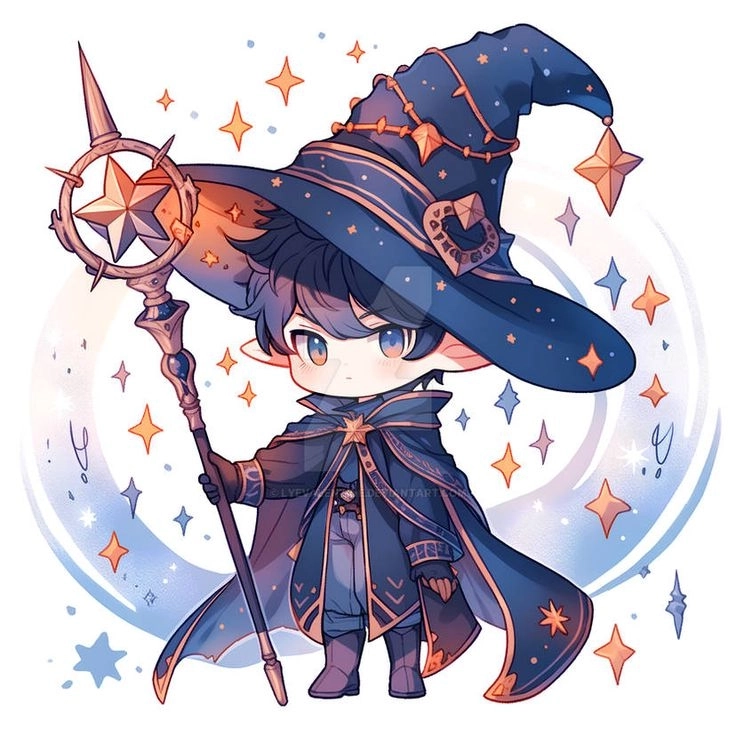 Đắm chìm trong vẻ đáng yêu của chibi ma thuật girl huyền bí