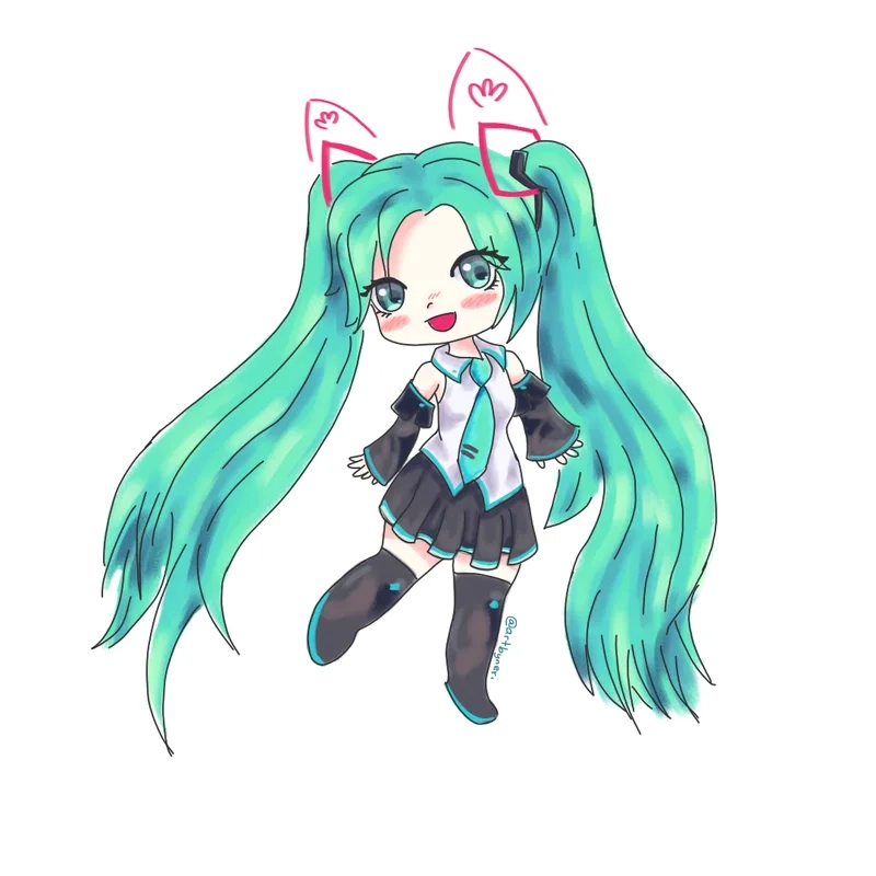 Tải về những hình miku chibi đẹp mắt nhất