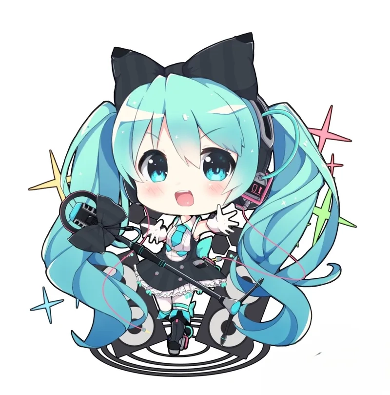 Khám phá ngay bộ ảnh miku chibi cực chất