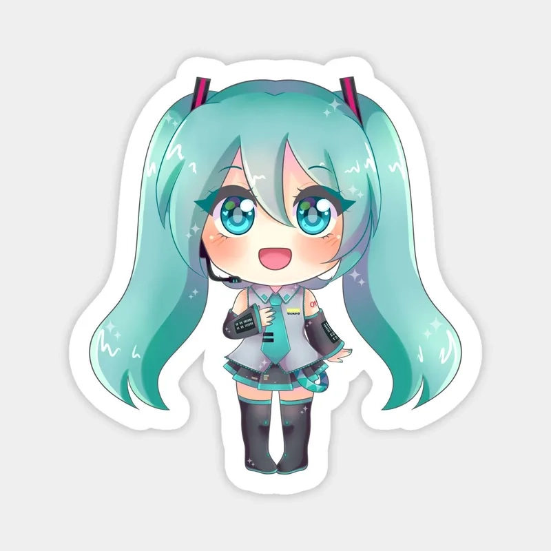 Bộ sưu tập anime chibi miku anime siêu dễ thương