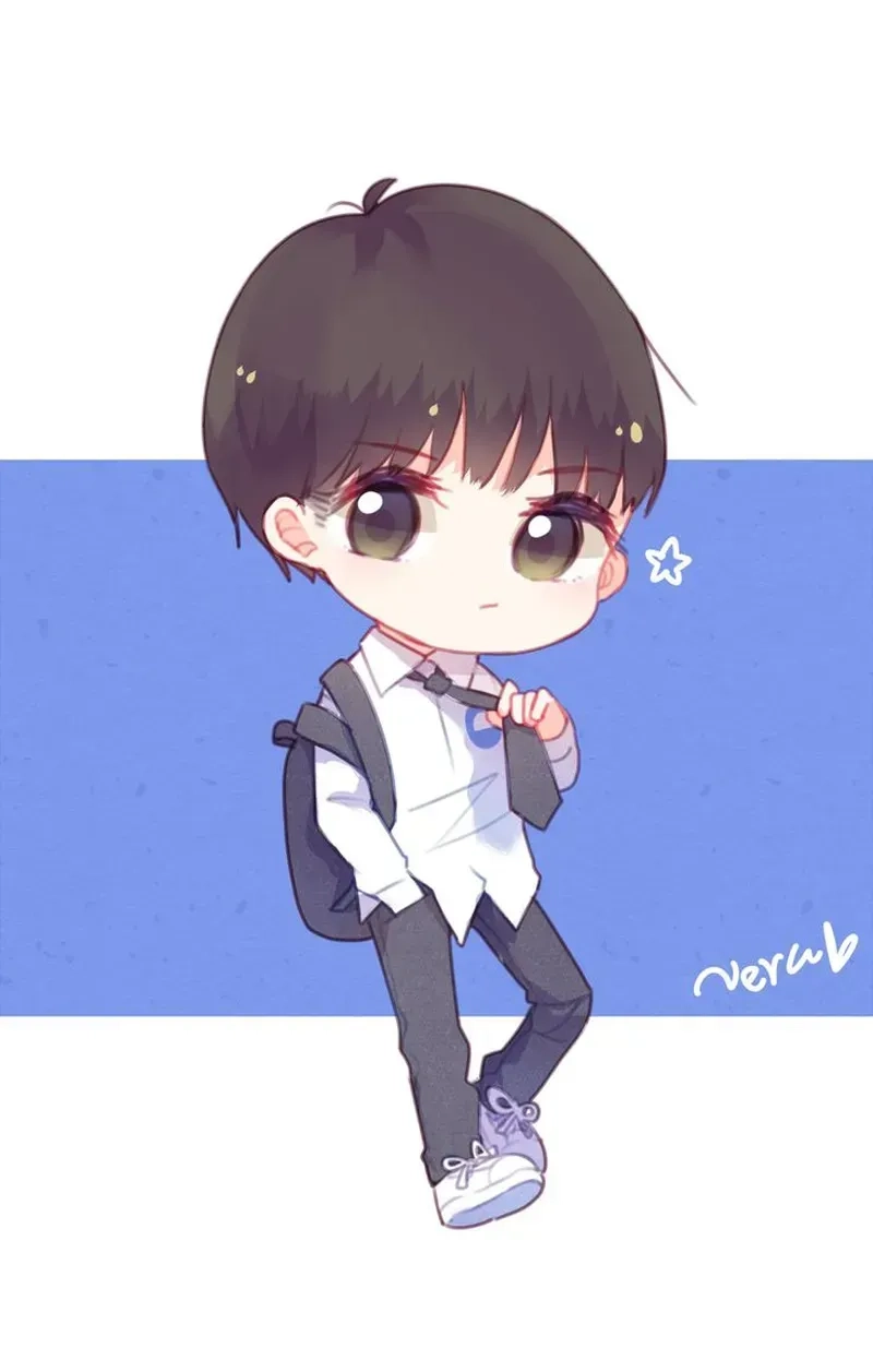 Cực phẩm hình anime chibi ngầu siêu cute cho fan hoạt hình Nhật Bản
