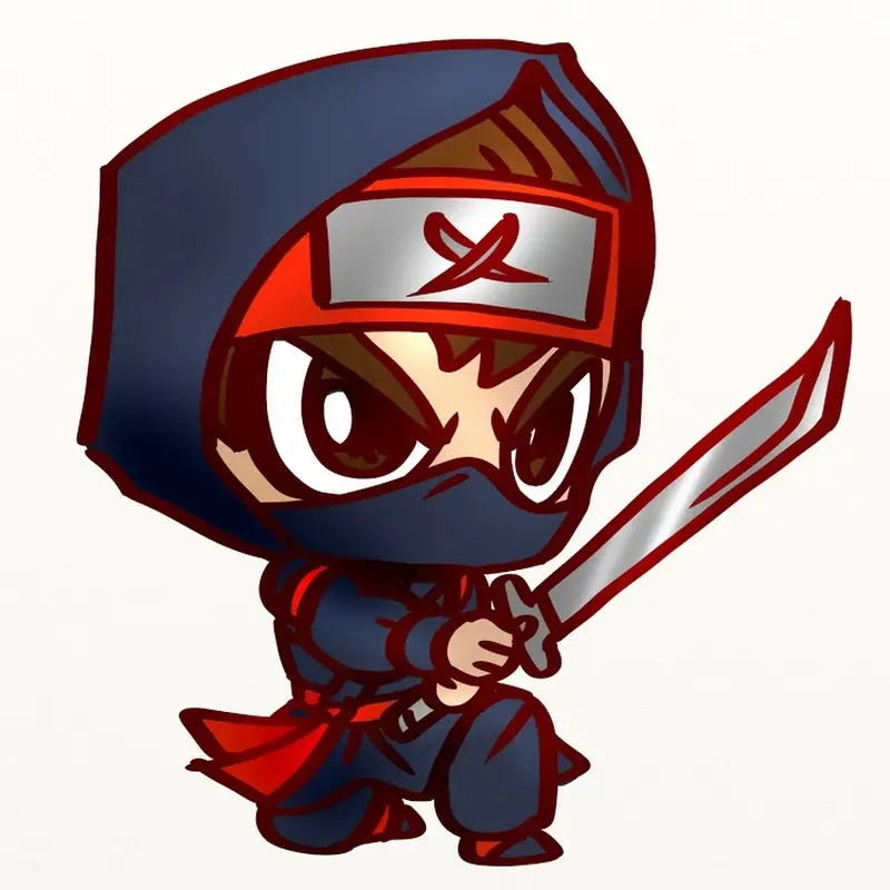 Sức mạnh và dễ thương hội tụ trong chibi samurai khiến ai cũng mê mẩn