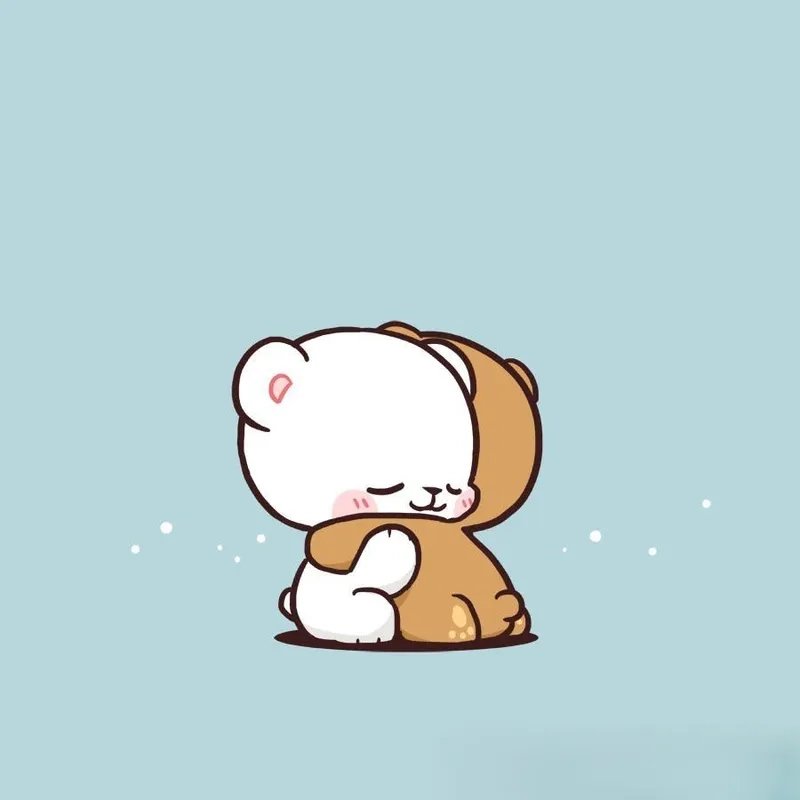 Dễ thương hết nấc với chibi ôm cute ngọt ngào đáng yêu