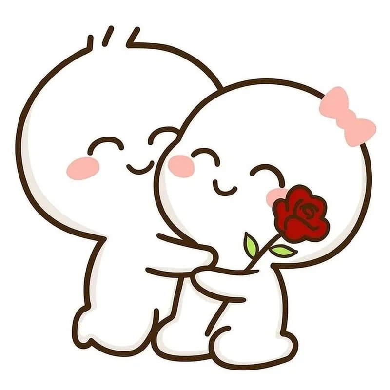 Xao xuyến cùng khoảnh khắc ôm nhau anime đầy cảm xúc