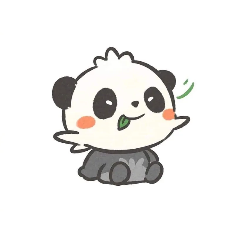 Khám phá trọn bộ panda chibi độc đáo để làm avatar cực ngầu