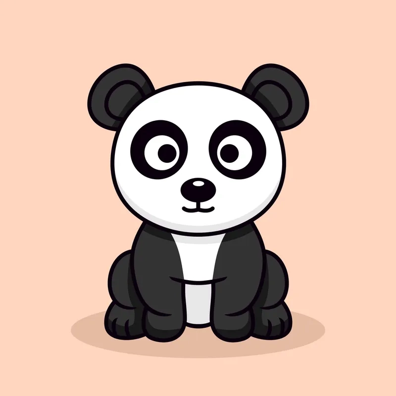 Ngắm ngay bộ sưu tập panda chibi cực đáng yêu cho tín đồ yêu gấu trúc