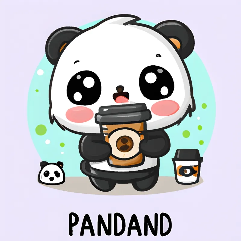 Bộ hình chibi panda cute đáng yêu cho bạn tha hồ lựa chọn