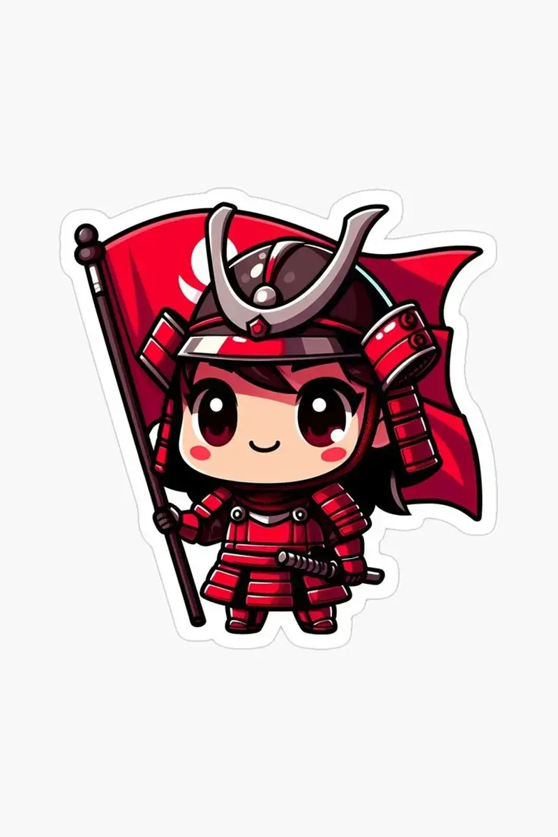 Bộ sưu tập samurai chibi độc đáo khiến ai cũng muốn lưu ngay