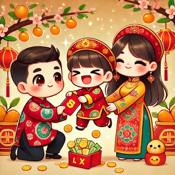 Biến ngày xuân thêm đáng nhớ với tết chibi đầy màu sắc và sáng tạo