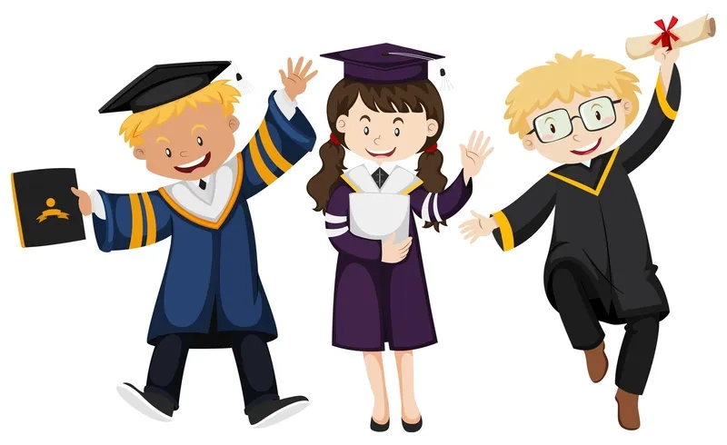 Chia sẻ cảm xúc cuối năm bằng hình chibi tốt nghiệp cực kỳ đáng yêu