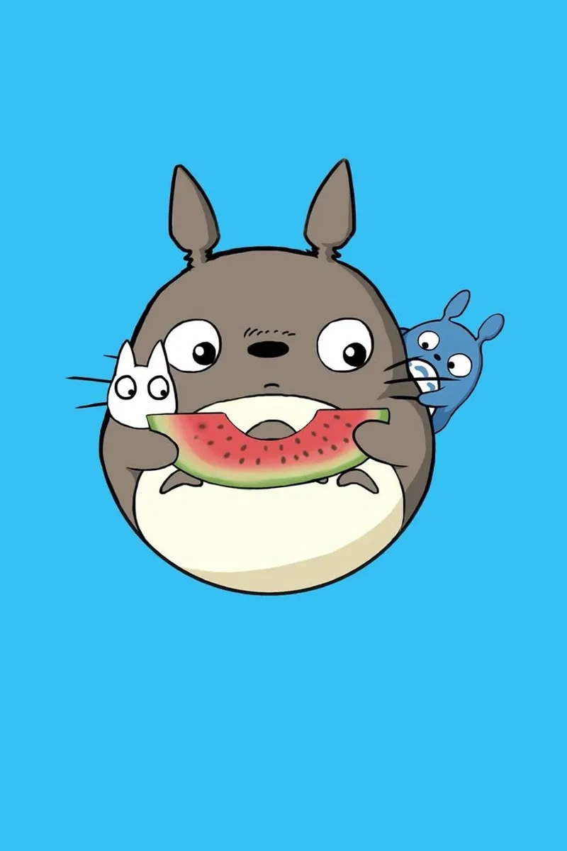 Fan Ghibli không thể bỏ qua totoro chibi siêu xinh