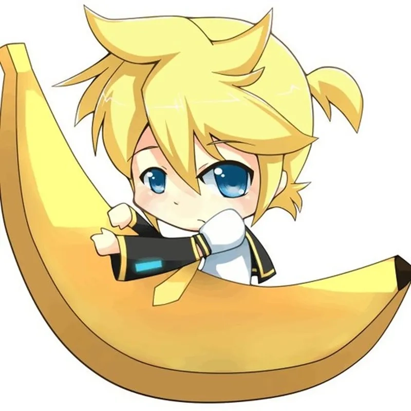 Bộ sưu tập quả chuối chibi hài hước và siêu đáng yêu