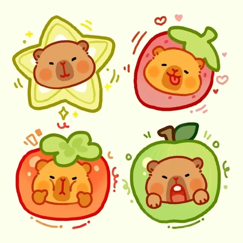 Cùng khám phá thế giới chibi trái đáng yêu đầy màu sắc