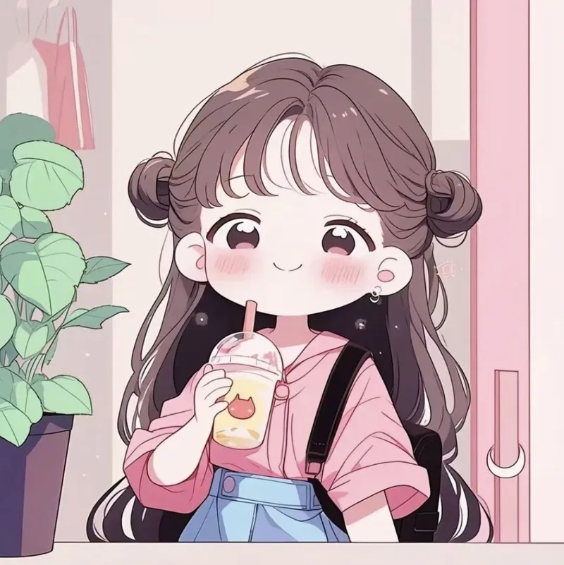 Chibi uống trà sữa là gì?