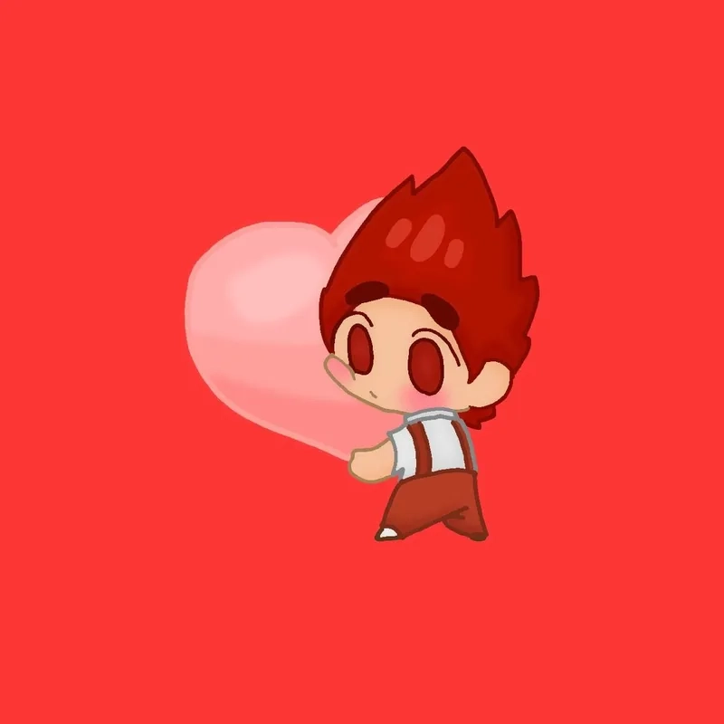 Hóa thân cùng thế giới valentine chibi anime lung linh và lãng mạn