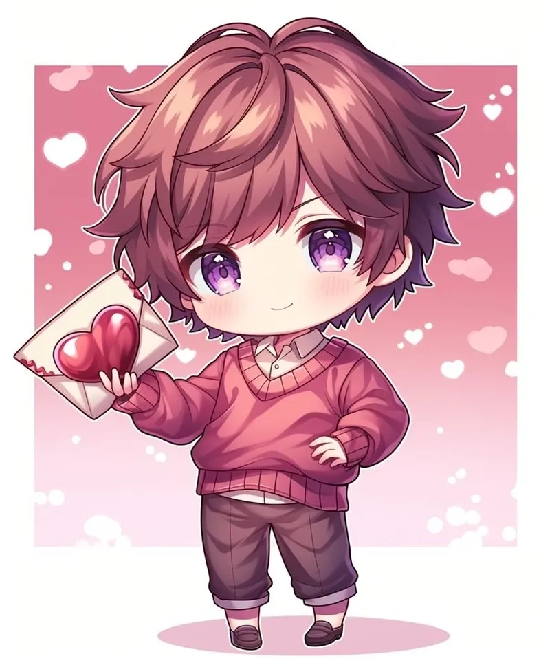 Nghệ thuật chibi valentine art mang đến cảm xúc ngọt ngào ngày Valentine