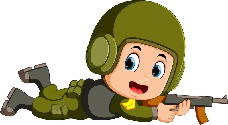 Kho hình ảnh bộ đội chibi độc lạ đang hot trên mạng