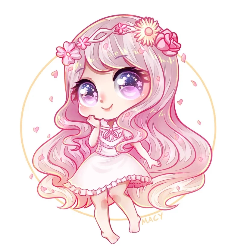 Cập nhật cô gái chibi cute hot trend được yêu thích nhất