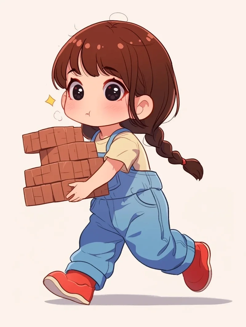 Đắm chìm trong thế giới ảnh cô gái chibi cute ngọt ngào