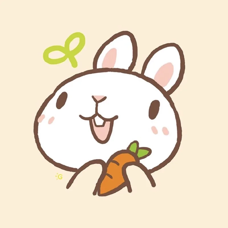 Khám phá bộ sưu tập chibi cute thỏ cute siêu dễ thương