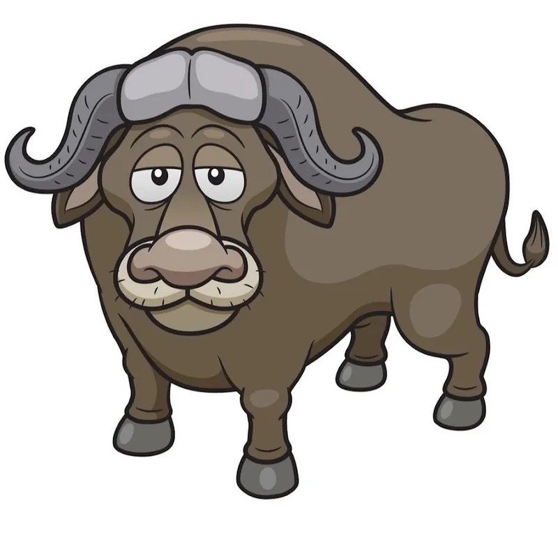 Thỏa sức sáng tạo cùng vẽ con trâu chibi cực đơn giản