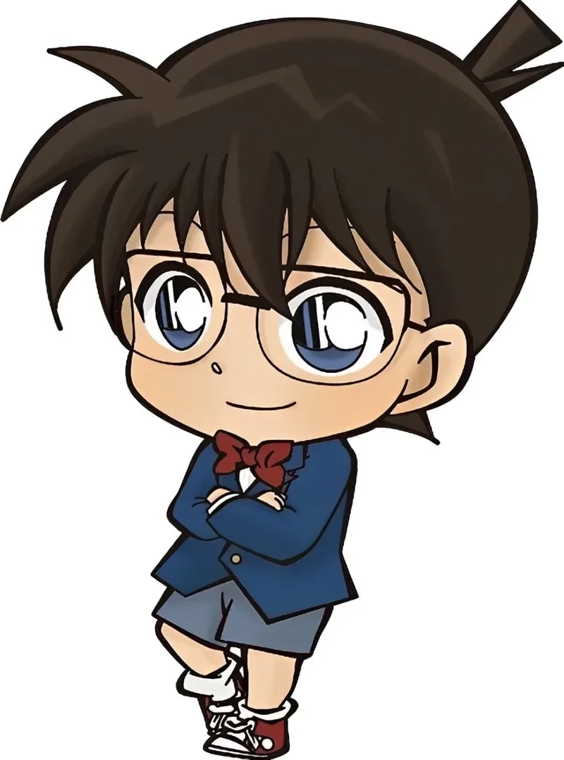 Bộ sưu tập conan chibi cute siêu đáng yêu cho fan Conan