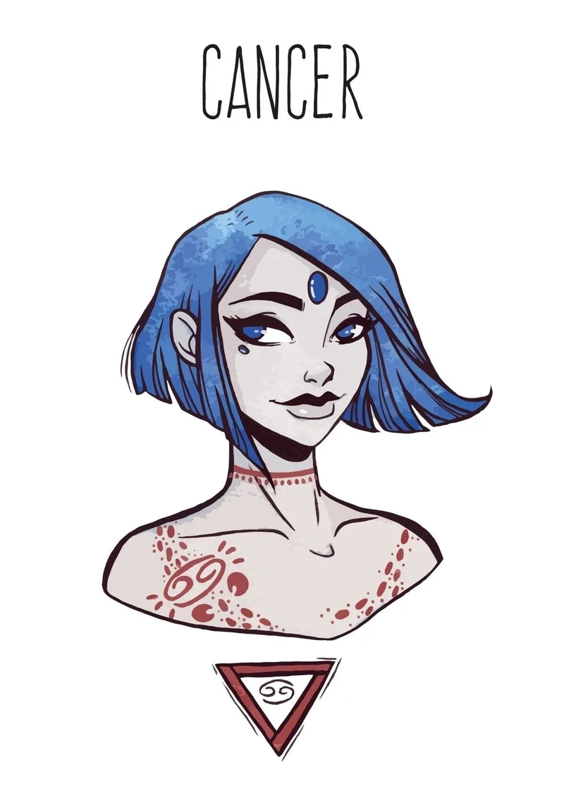 Những mẫu hình chibi cung cự giải siêu dễ thương cho fan nữ