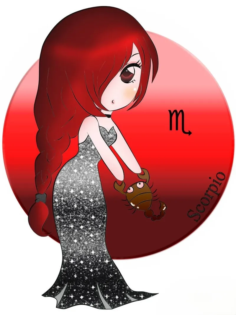 Trọn bộ hình siêu dễ thương cho fan bọ cạp chibi đáng yêu