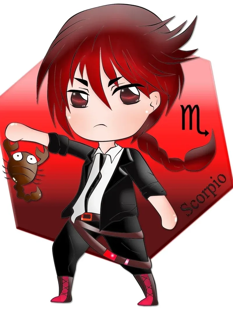 Cực phẩm dành cho fan cung bọ cạp anime chibi không thể bỏ lỡ