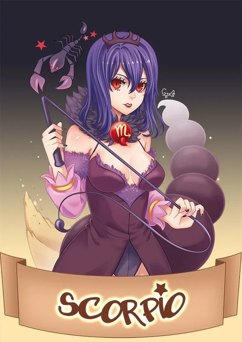 BST bọ cạp chibi dễ thương dành cho hội yêu cung hoàng đạo