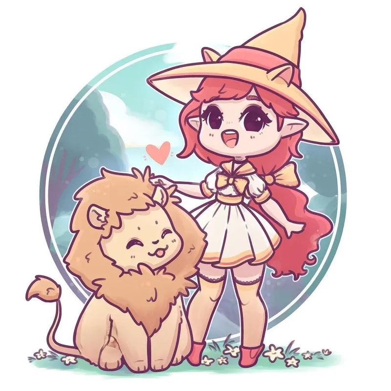 Khám phá bộ sưu tập chibi cung sư tử đẹp mắt độc đáo nhất