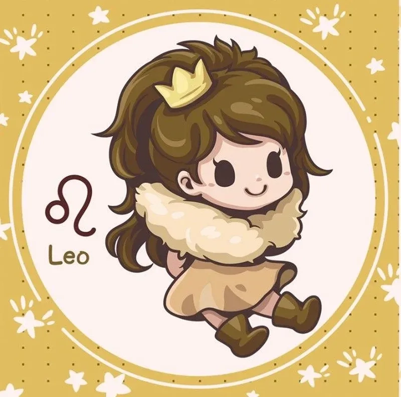 Bộ sưu tập siêu dễ thương với hình chibi cung sư tử hot trend