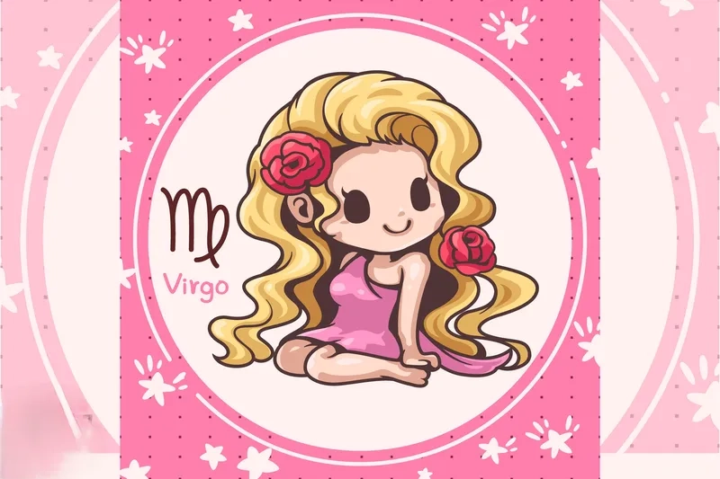 Sở hữu ngay cung xử nữ anime chibi siêu dễ thương cho hình nền