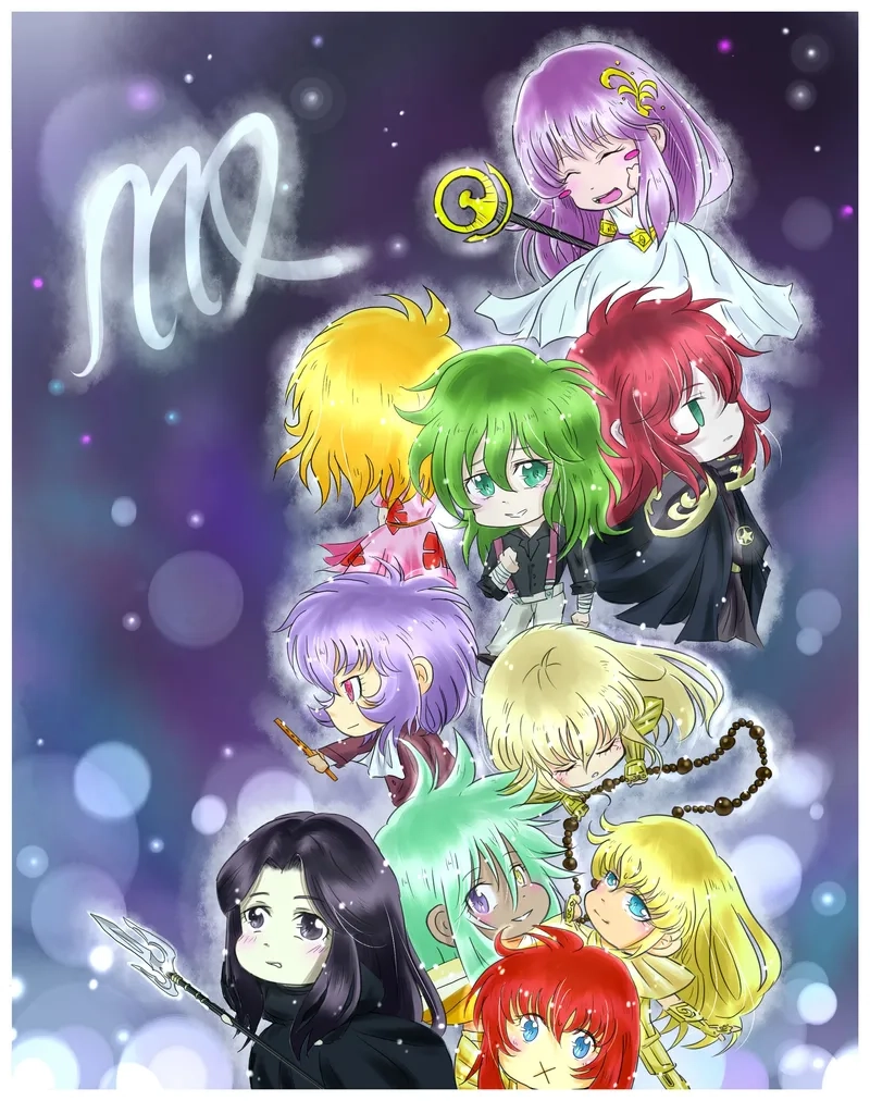 Bộ sưu tập xử nữ chibi cute khiến ai cũng phải tan chảy