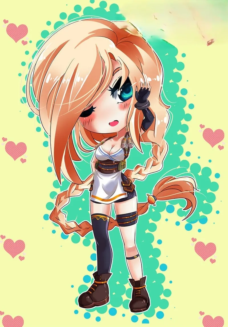 Chọn ngay ảnh anime chibi cung xử nữ làm avatar cá tính